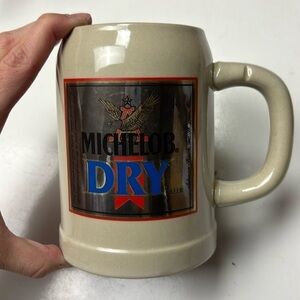Vintage Michelob Dry west Germany beer stein‎